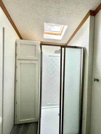 a view of front door