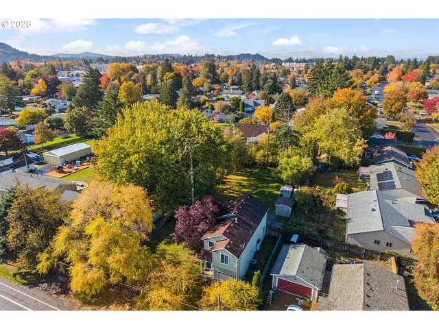 a view of city and mountain view
