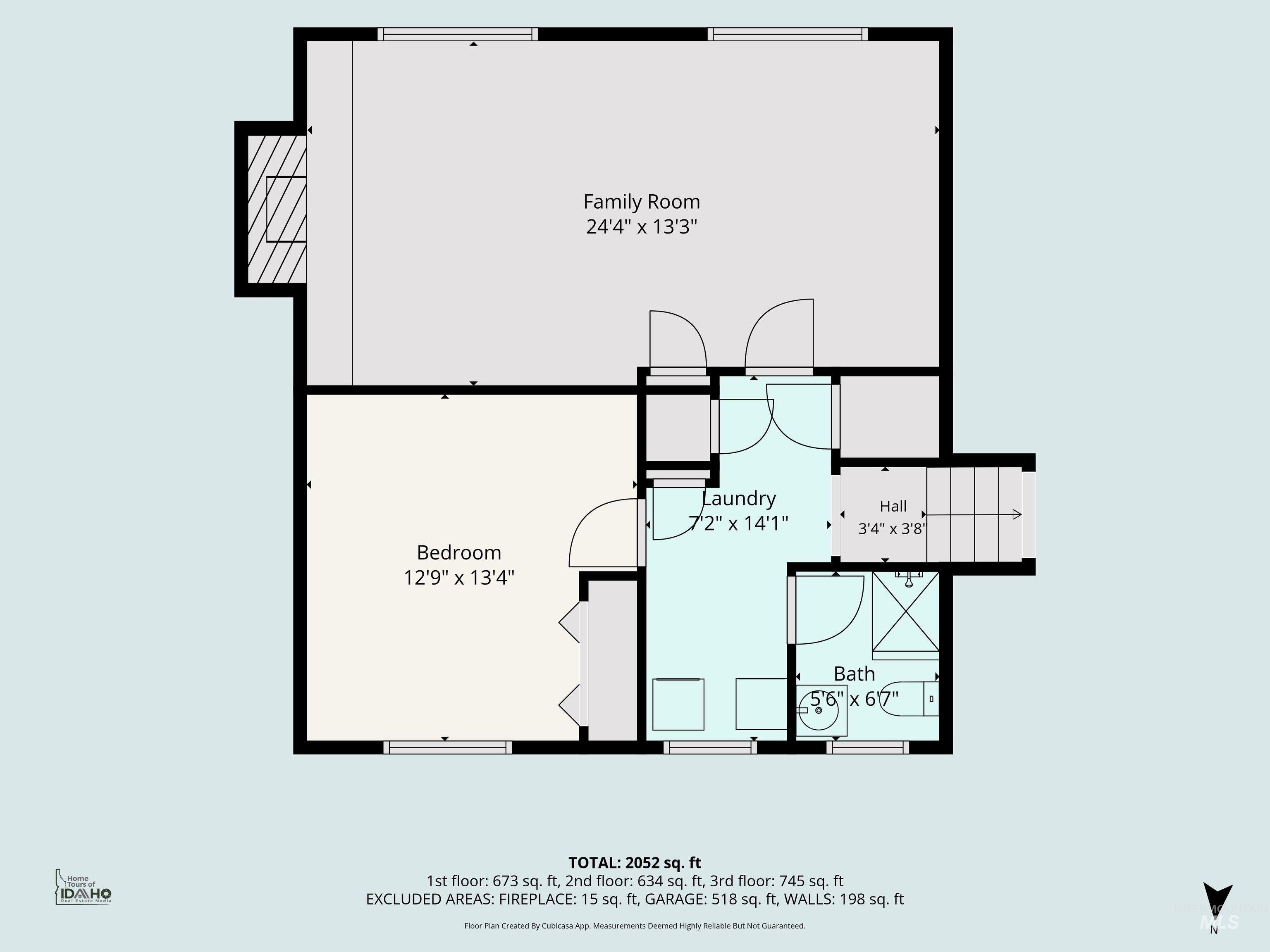 15095 David Street Caldwell, ID 83607 - Photo 38 of 39 Floor plan