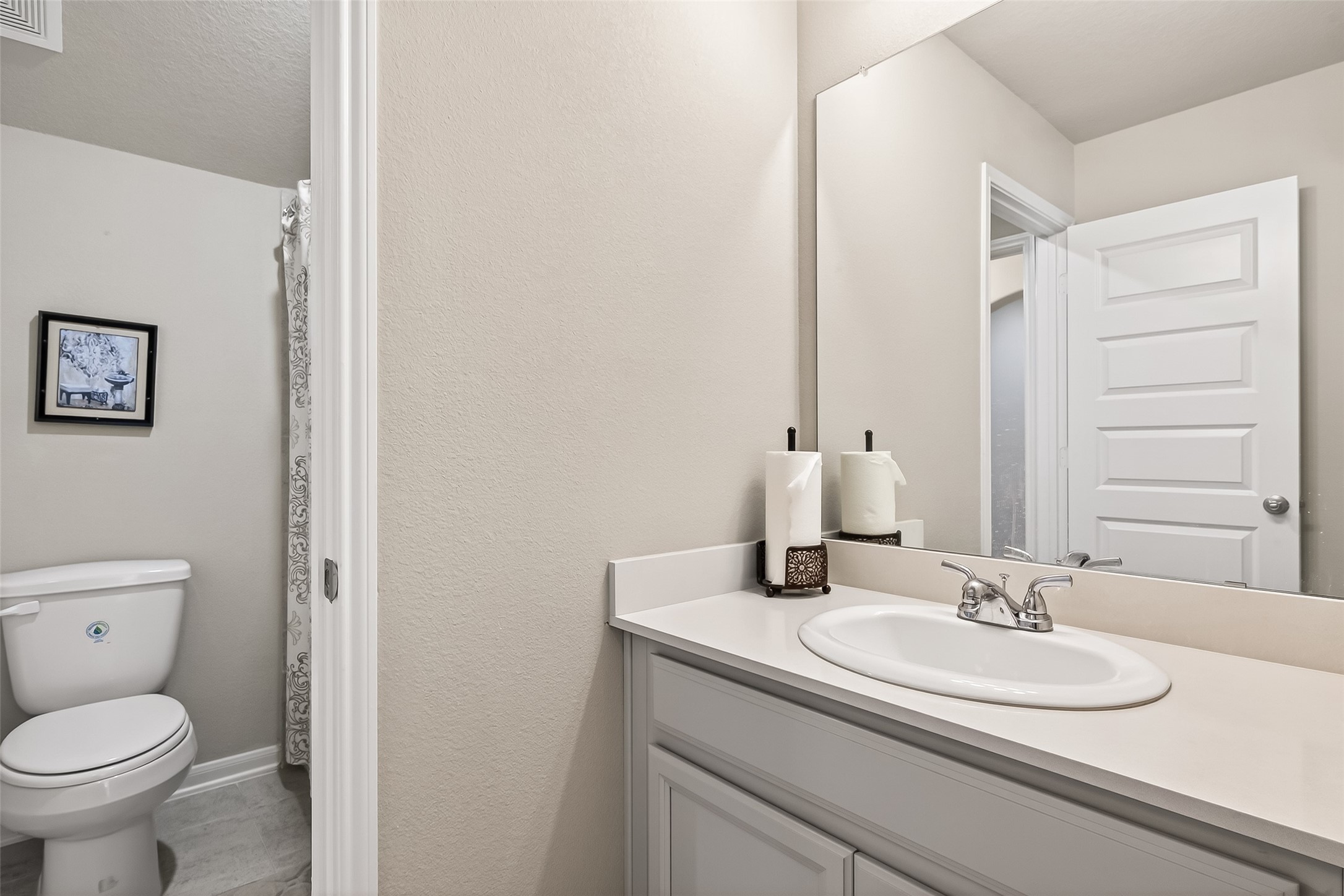 1122 Thyme Rise Lane Richmond, TX 77406 - Photo 41 of 50 a bathroom with a sink and a toilet