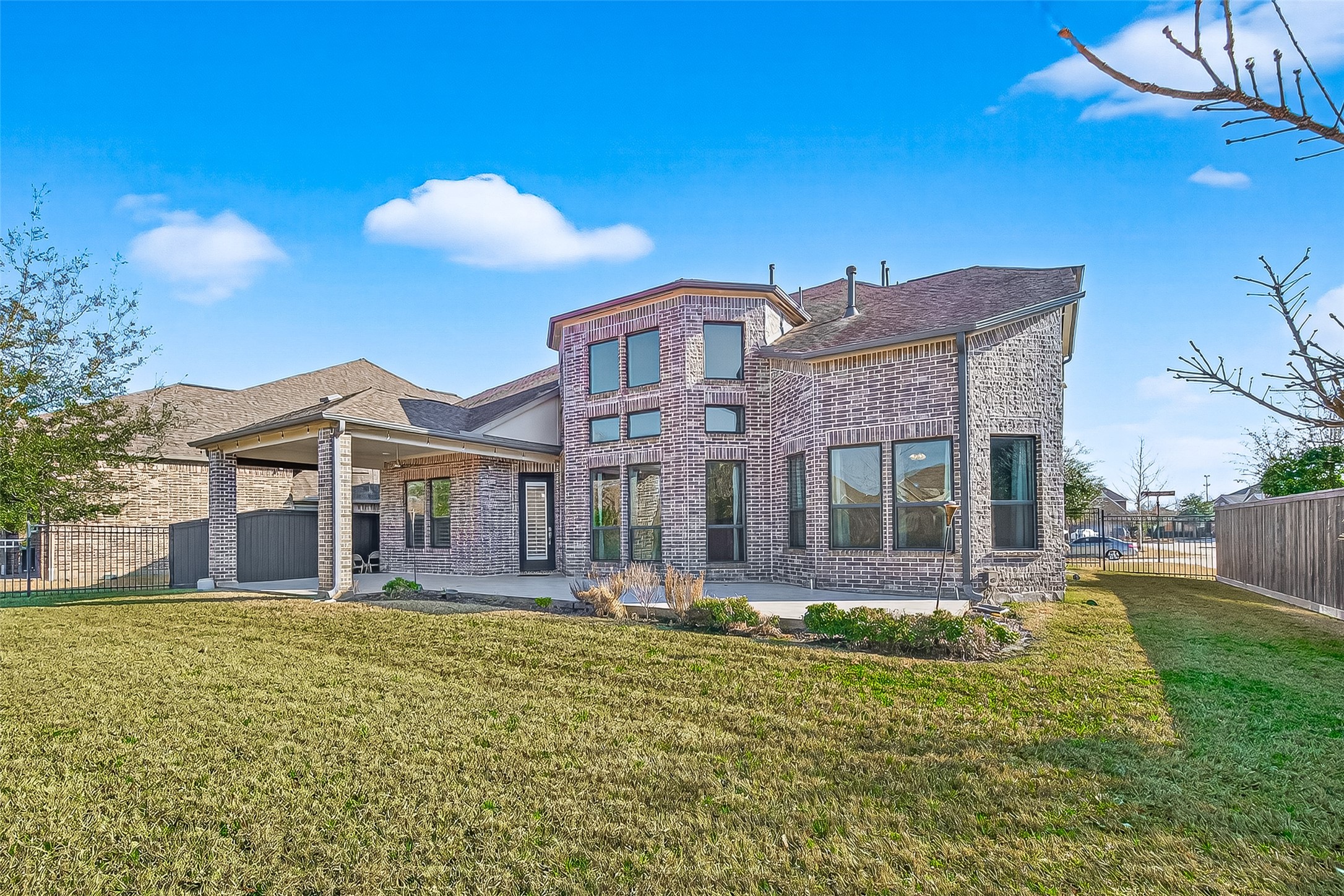 1122 Thyme Rise Lane Richmond, TX 77406 - Photo 50 of 50 a front view of a house with a yard