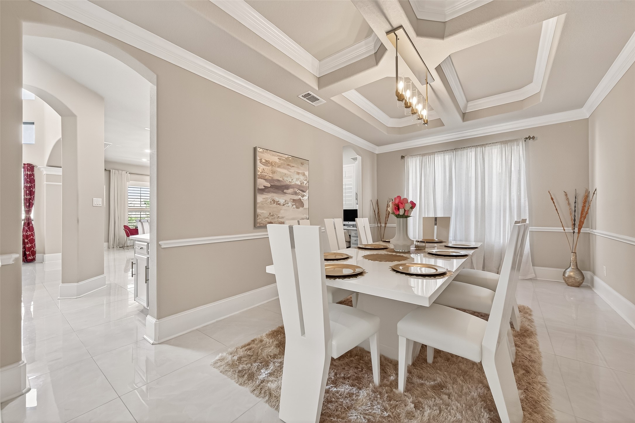 1122 Thyme Rise Lane Richmond, TX 77406 - Photo 10 of 50 a dining room with furniture and window