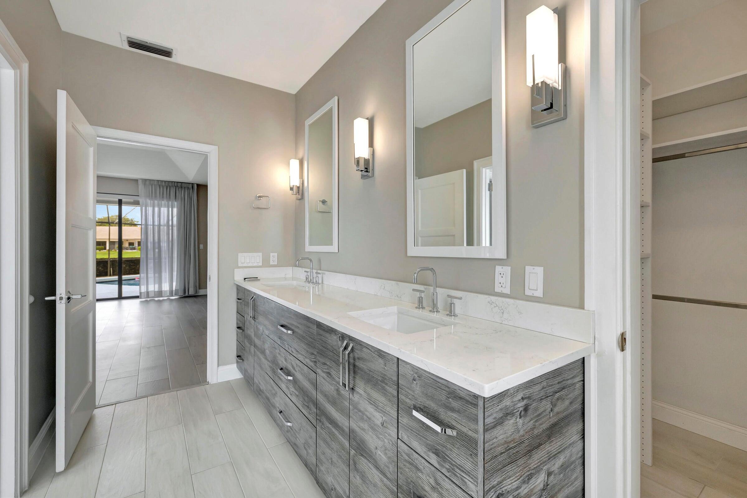 4875 Hunters Way Boca Raton, FL 33434 - Photo 11 of 43 Renovated Primary Bath!