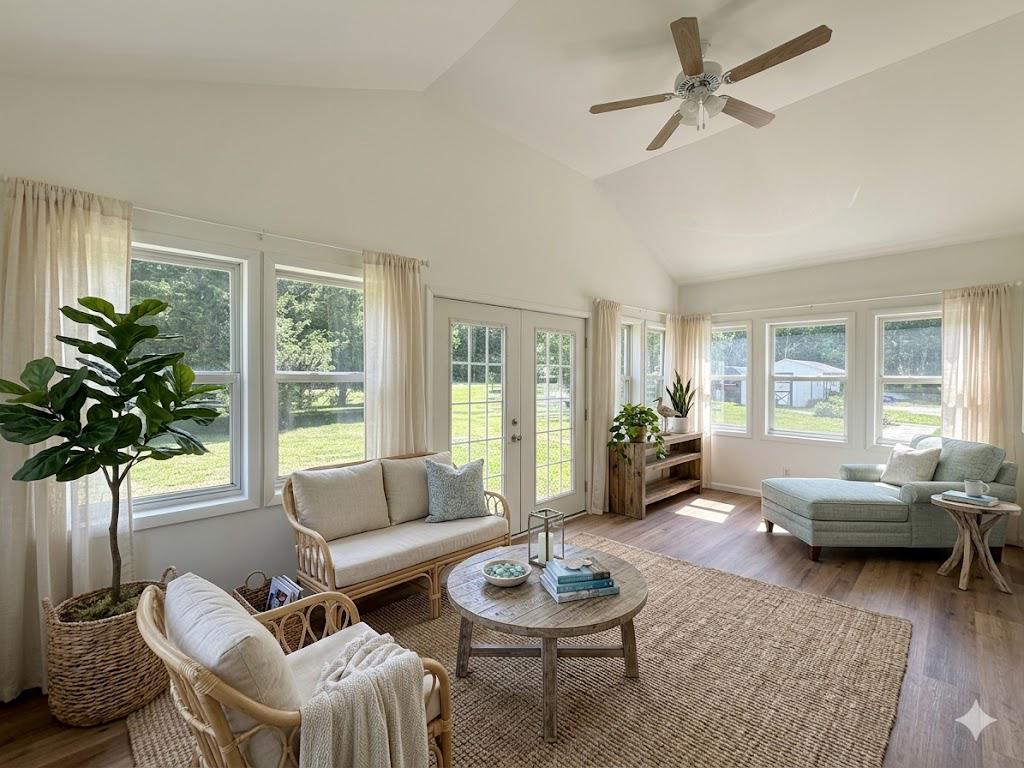 22360 Great Oak Landing Road Chestertown, MD 21620 - Photo 25 of 65 Brand New Sun room. Virtually Staged