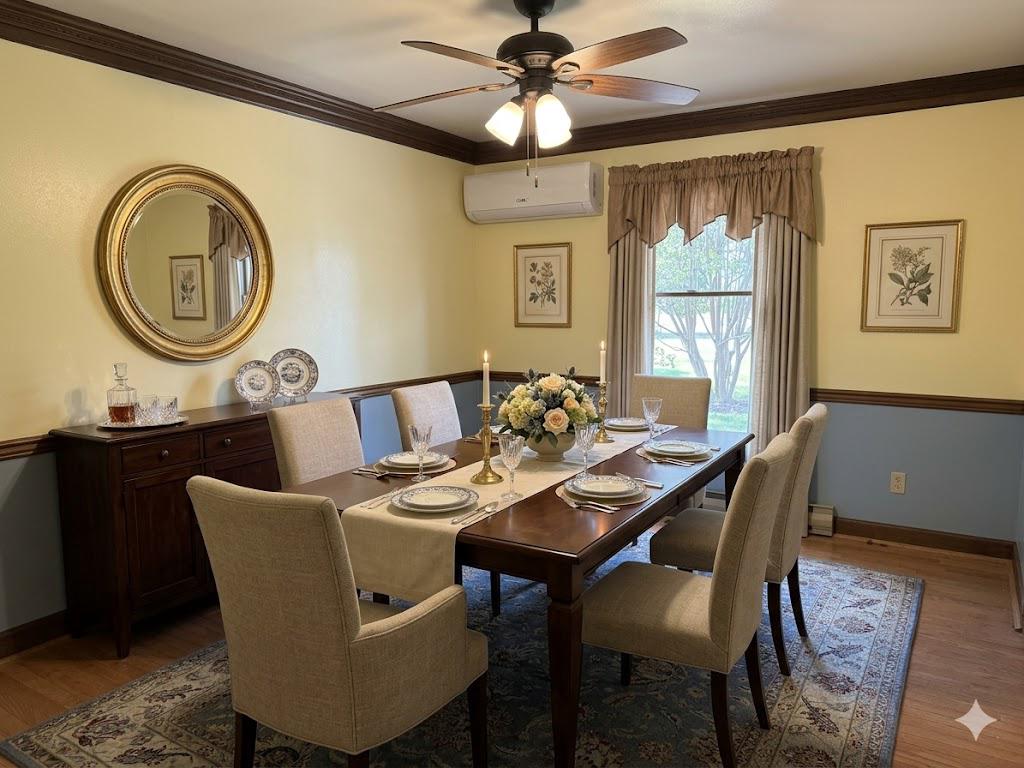 22360 Great Oak Landing Road Chestertown, MD 21620 - Photo 27 of 65 Dining room with hardwoods. Virtually staged