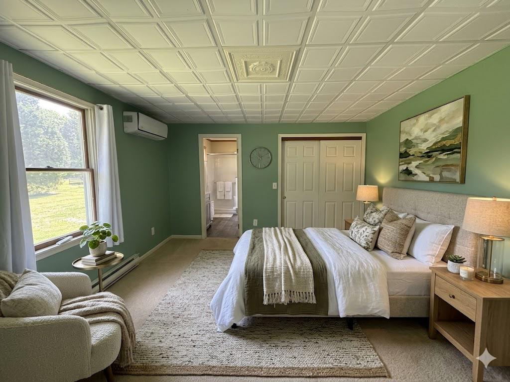 22360 Great Oak Landing Road Chestertown, MD 21620 - Photo 36 of 65 3rd bedroom/master downstairs. Virtually staged