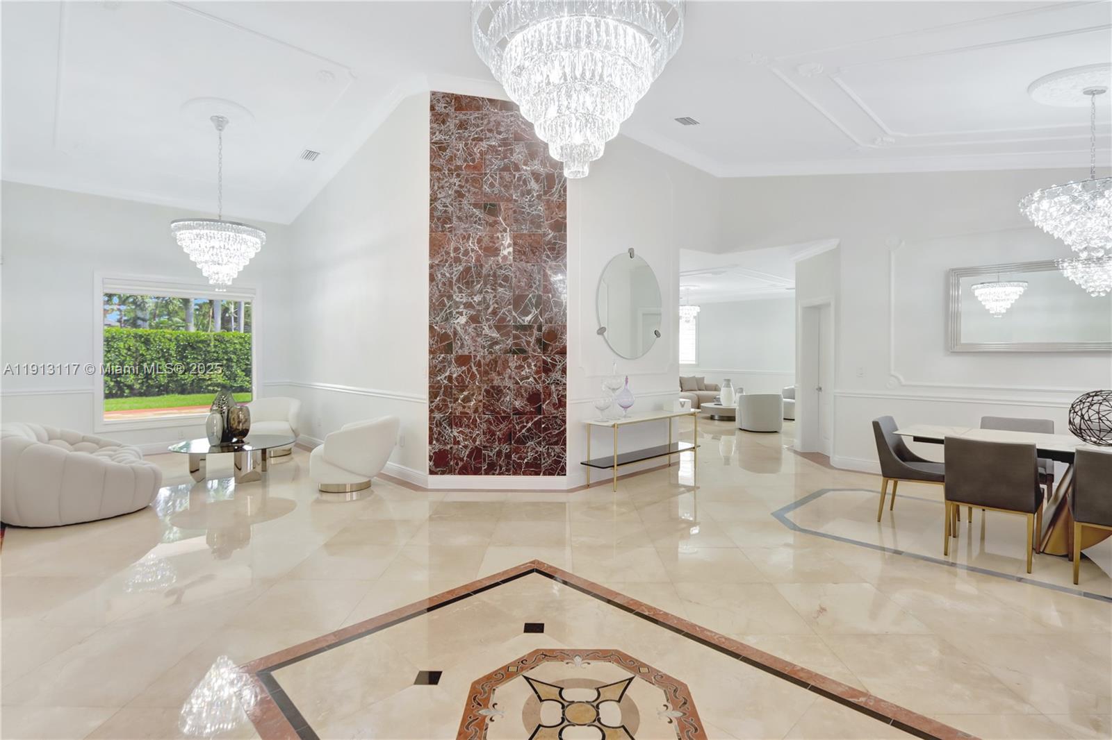 3191 Southwest 133rd Court Miami, FL 33175 - Photo 2 of 33 a living room with furniture and a chandelier
