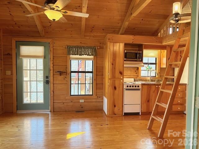 129 Mallard Loop Waynesville, NC 28785 - Photo 15 of 40 a view of a room with window and wooden floor