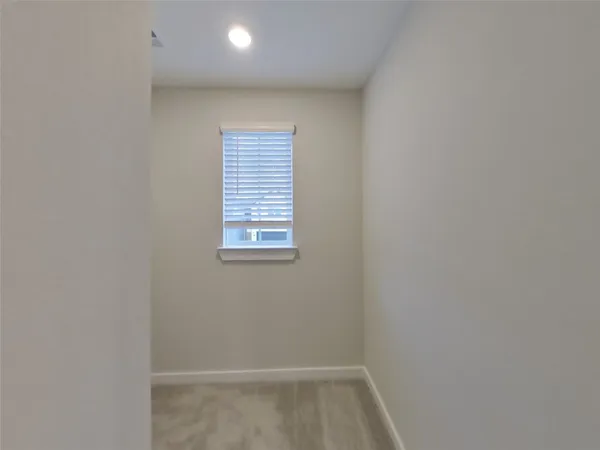 a view of room with window