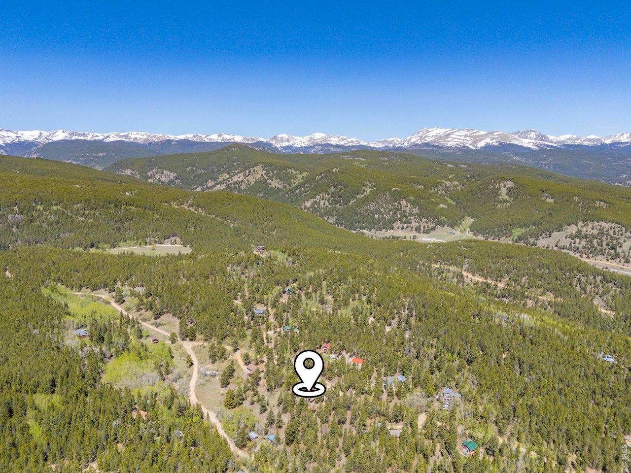 414 Upper Travis Gulch Road Black Hawk, CO 80422 - Photo 44 of 50 a view of city and mountain