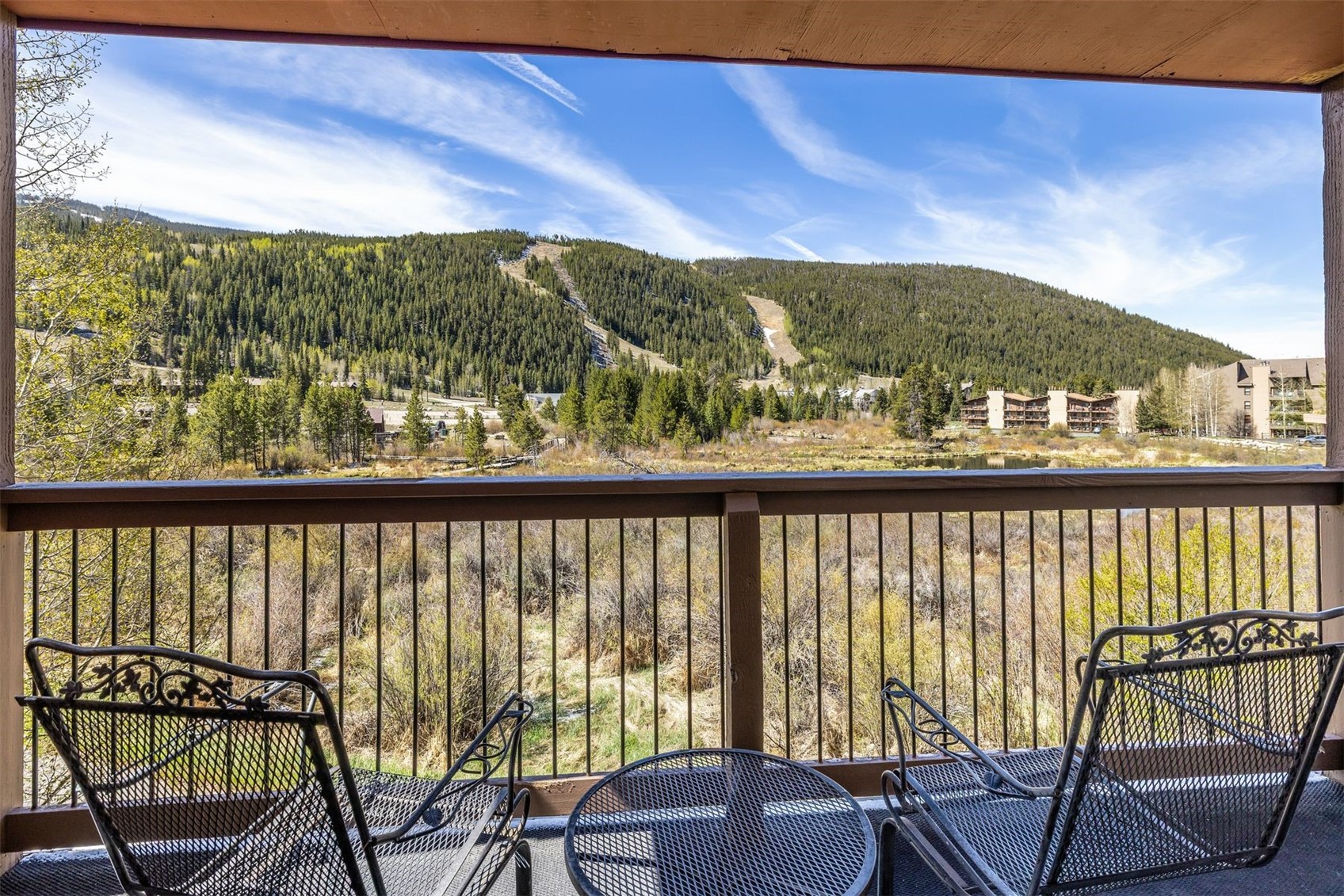 60 Oro Grande Road, Unit 204 Keystone, CO 80435 - Photo 4 of 50 a view of a city from a balcony