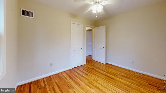 wooden floor in an empty room