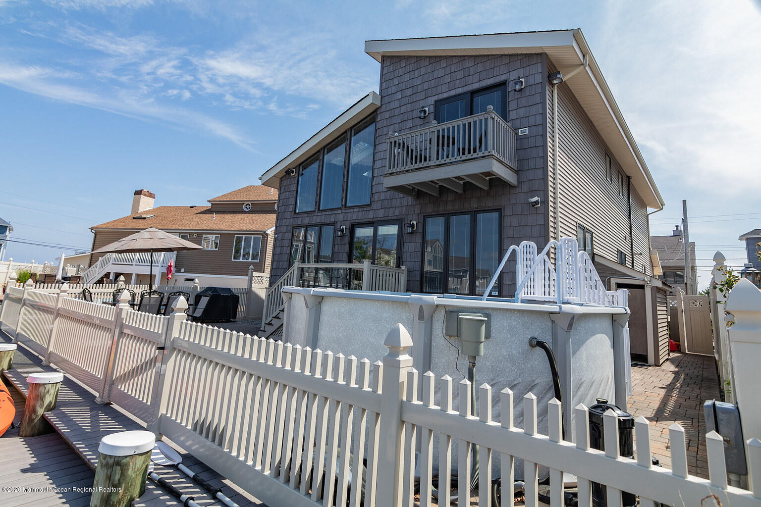 356 Silver Bay Road Toms River, NJ 08753 - Photo 38 of 41 a view of a house with wooden deck