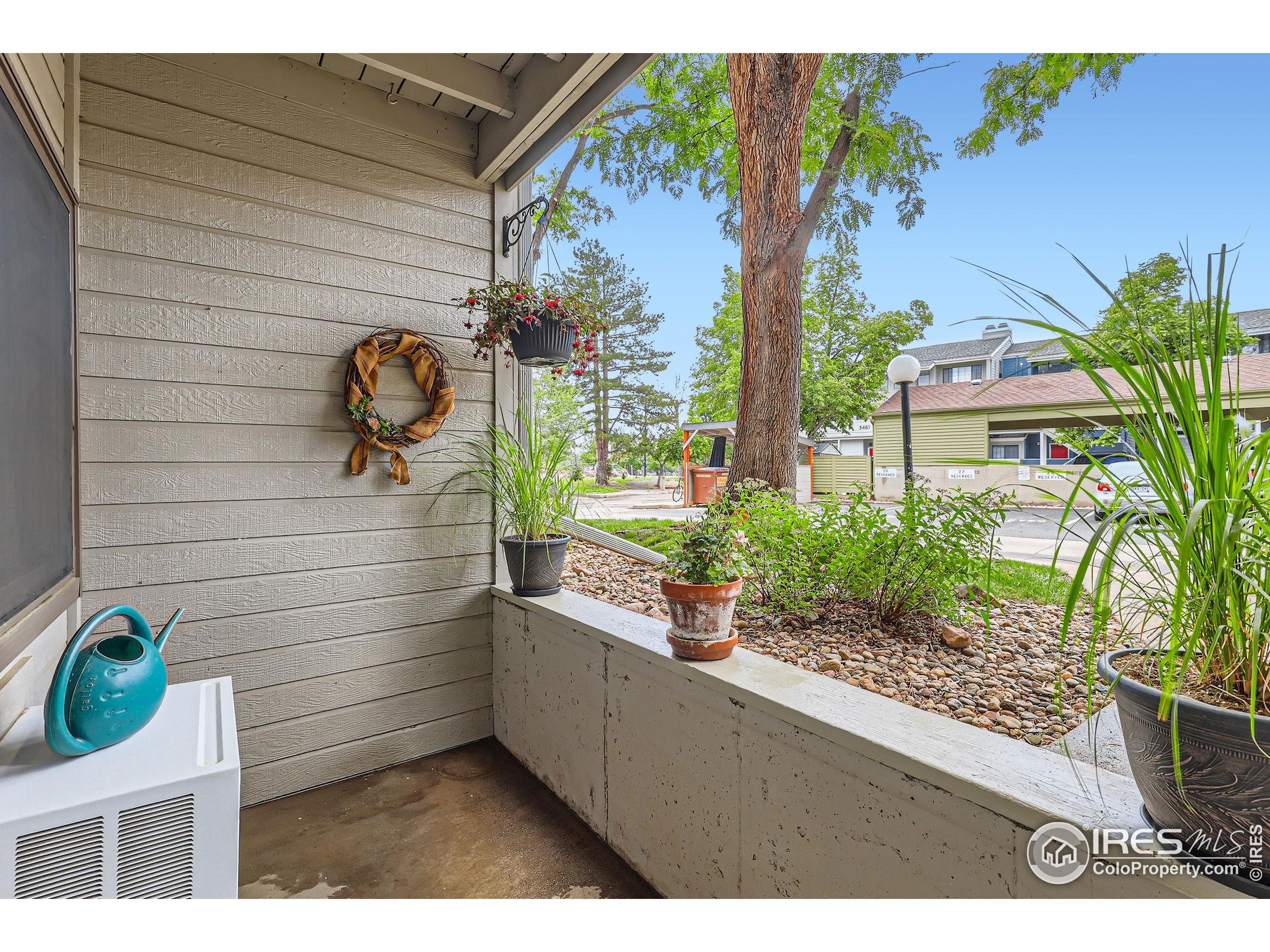 3515 28th Street, Unit 108 Boulder, CO 80301 - Photo 22 of 29 a view of a terrace with sitting area