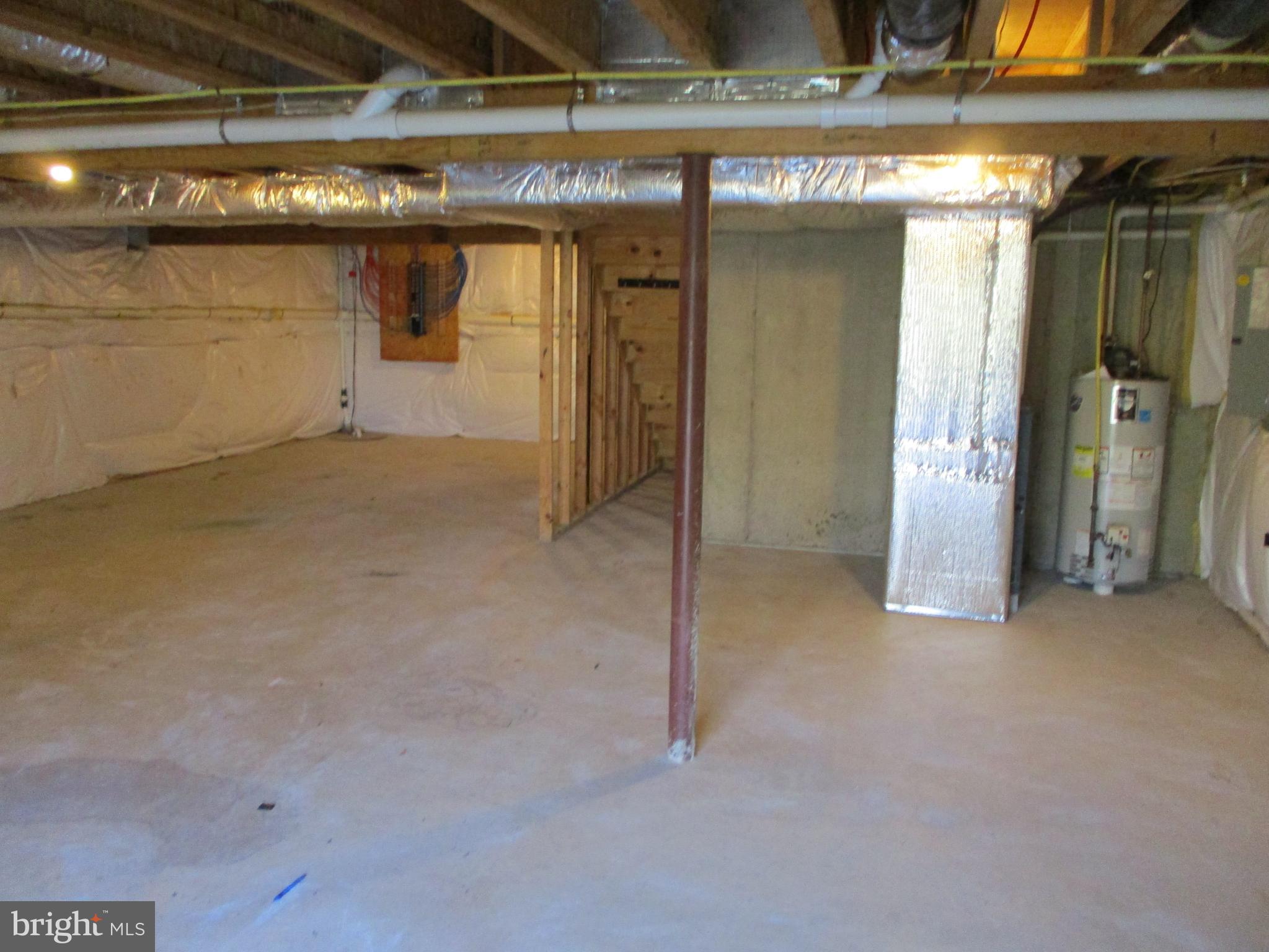 3136 Mechanicsville Road, Unit A Philadelphia, PA 19154 - Photo 28 of 29 Unfinished Walk-Out Basement