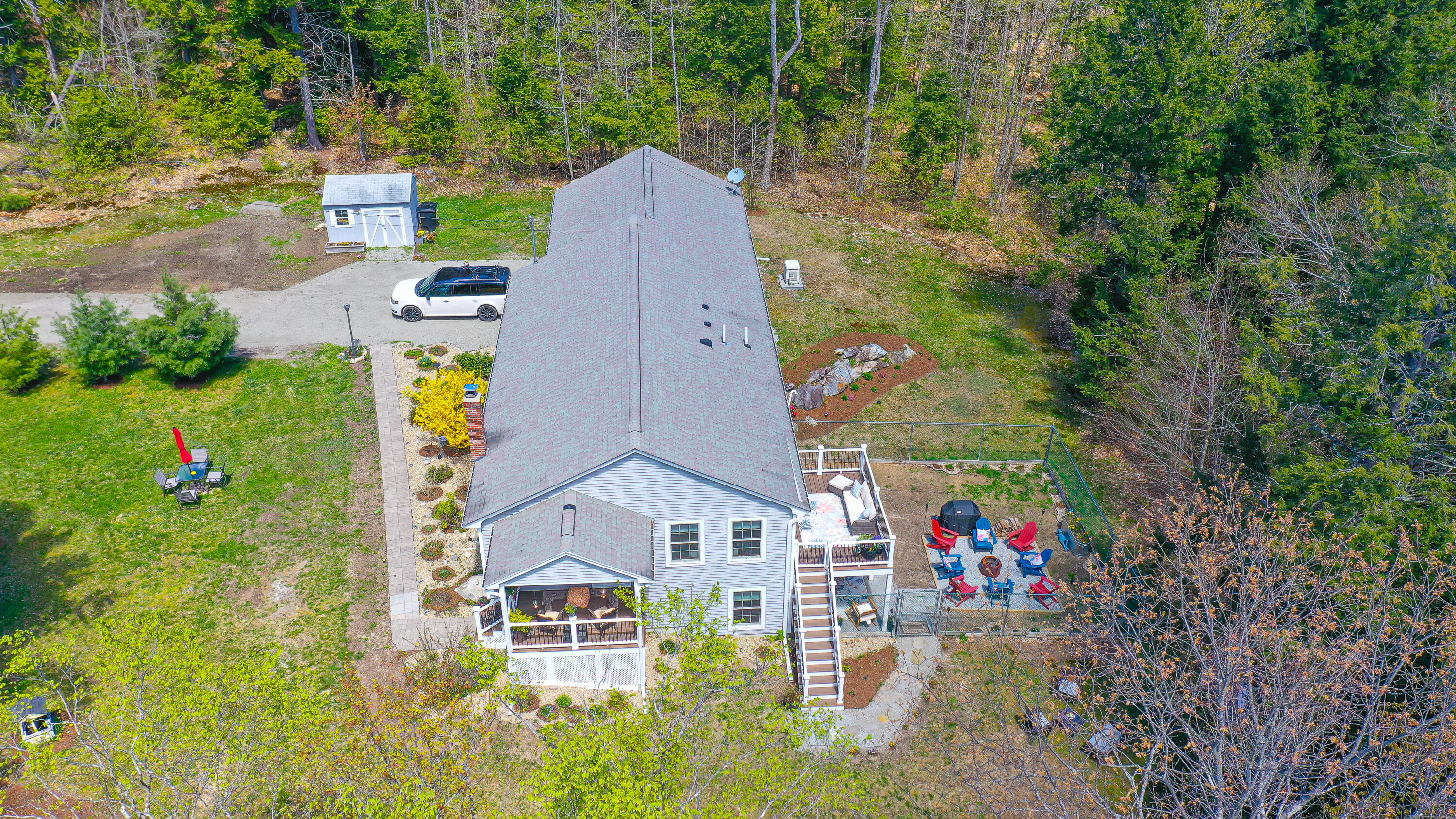 44 Nuthatch Road Lovell, ME 04051 - Photo 6 of 46 44 nuthatch road drone 3-38