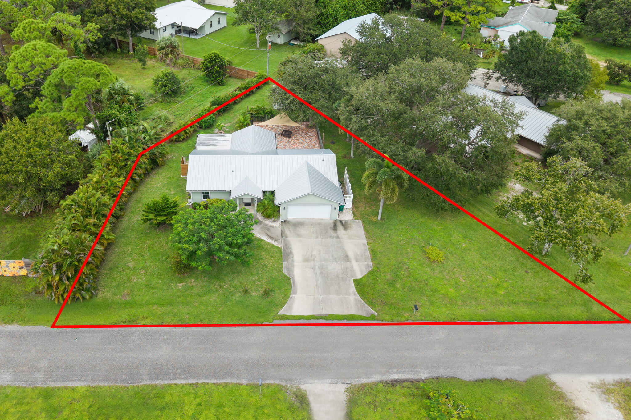 606 Gregory Street Fort Pierce, FL 34982 - Photo 3 of 27 Arial View