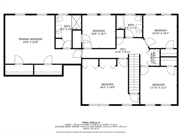 a picture of a floor plan