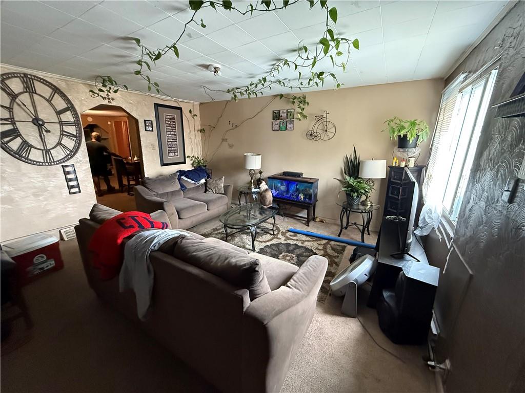 117 Charles Street Pittsburgh, PA 15210 - Photo 3 of 17 a living room with furniture and a flat screen tv