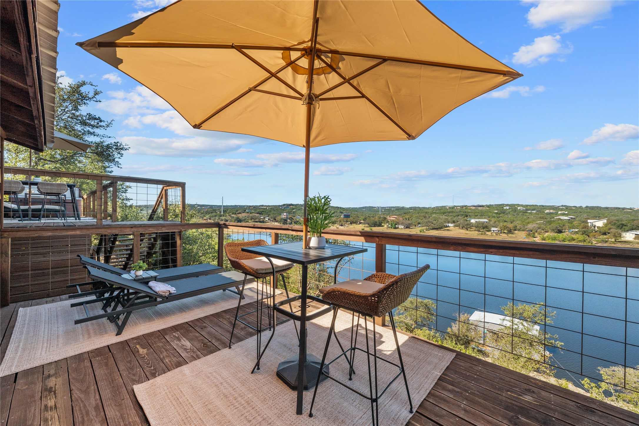 19645 Lakehurst Loop Spicewood, TX 78669 - Photo 39 of 40 Guest house View deck