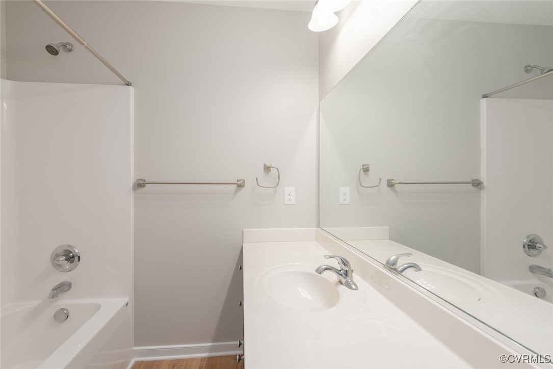 6336 Barrister Road Chesterfield, VA 23832 - Photo 28 of 39 a bathroom with a bathtub and a shower