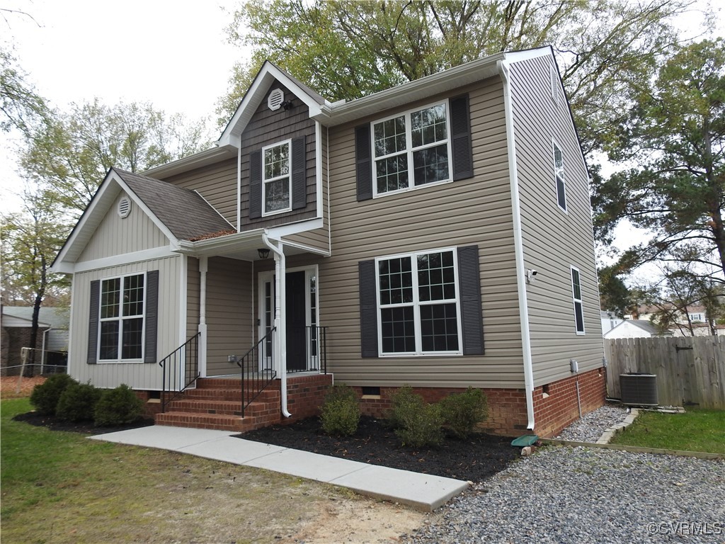 6336 Barrister Road Chesterfield, VA 23832 - Photo 3 of 39 a front view of a house with a yard