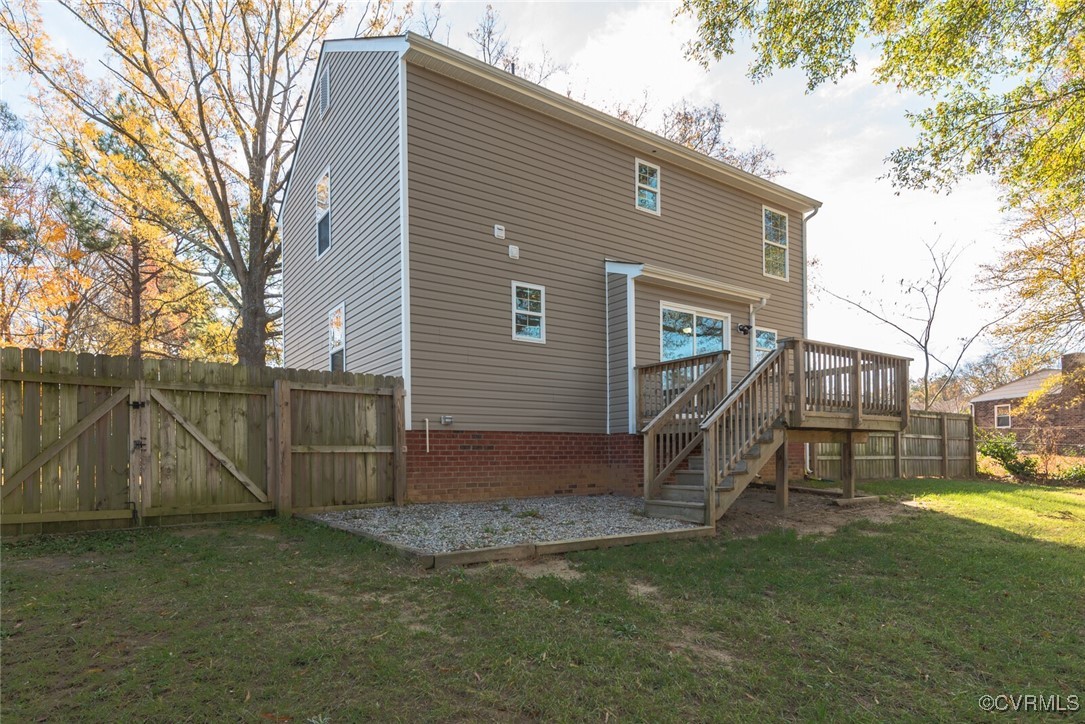 6336 Barrister Road Chesterfield, VA 23832 - Photo 36 of 39 a backyard of a house