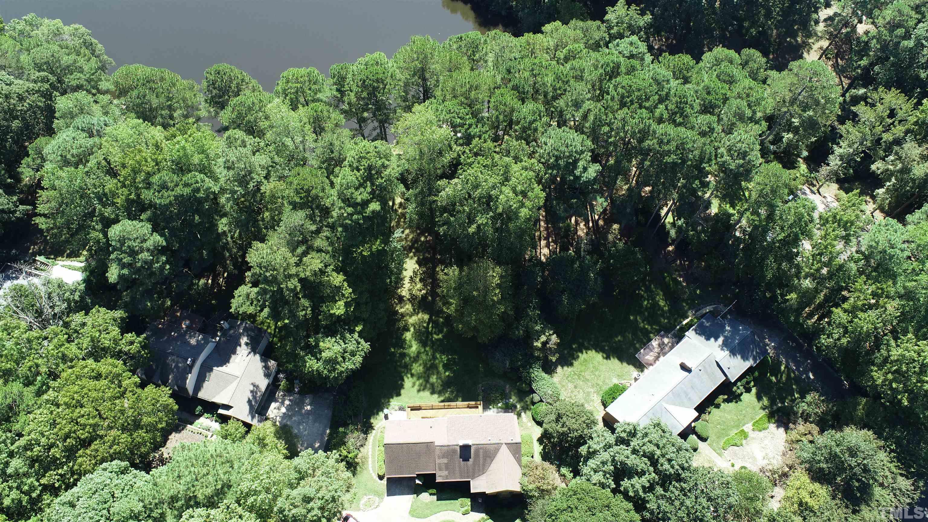 9005 Oneal Road Raleigh, NC 27613 - Photo 11 of 24 an aerial view of a house with a yard