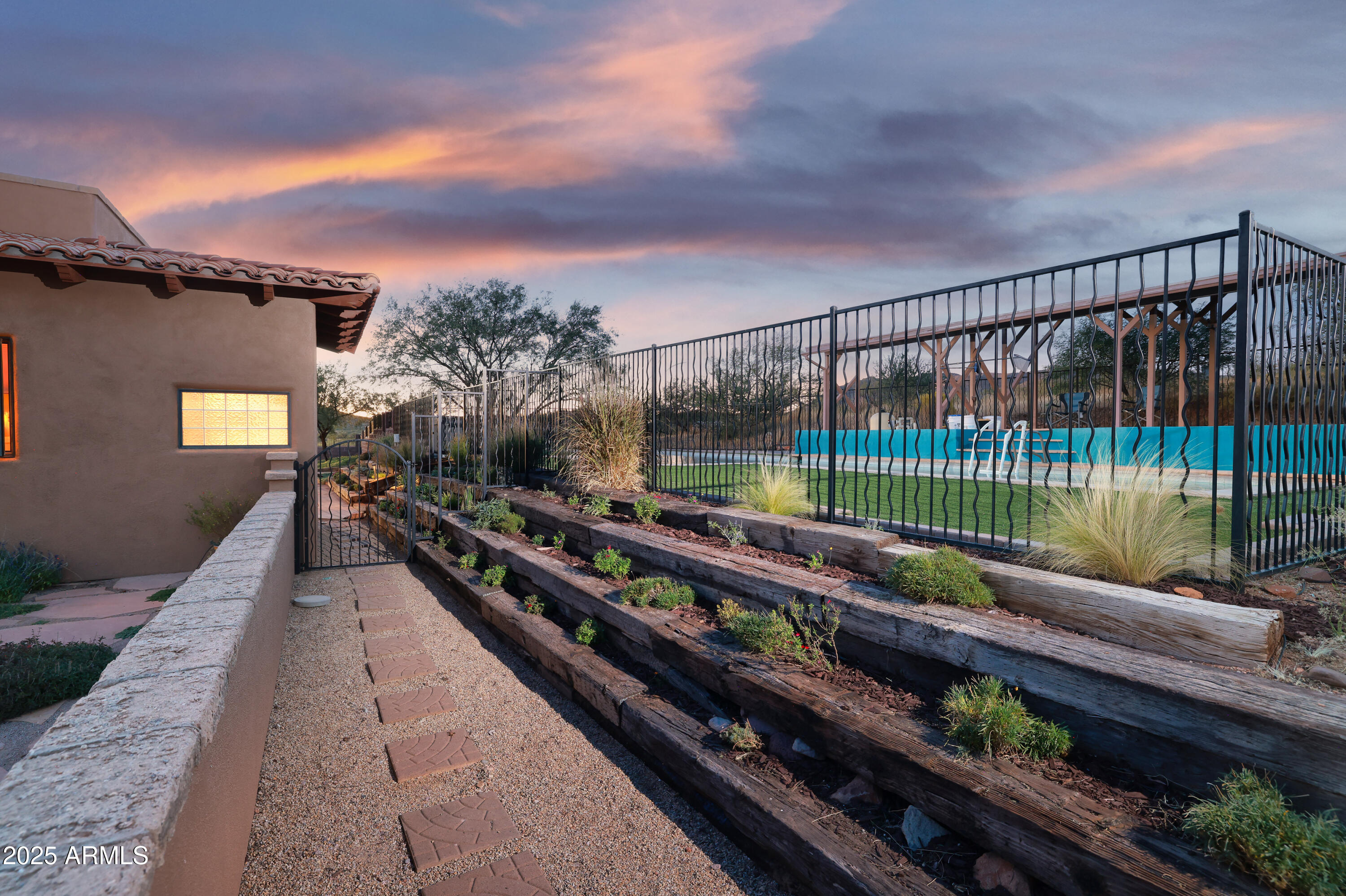 12800 West Arivaca Road Amado, AZ 85645 - Photo 38 of 48 a view of a balcony with an outdoor space