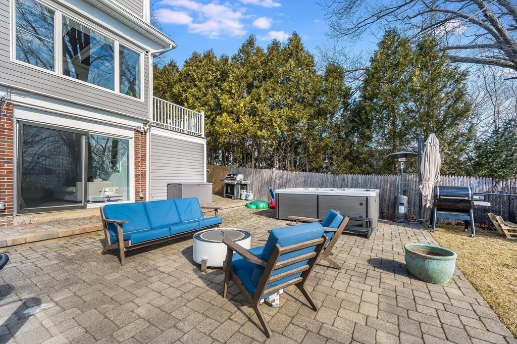 21 Arborough Road Boston, MA 02131 - Photo 35 of 40 a view of a lounge chairs in the patio