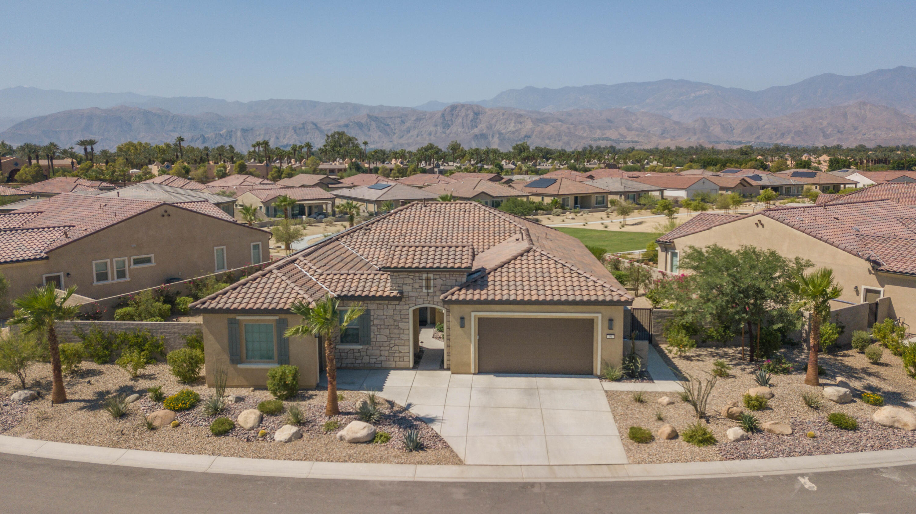 90 Cabernet Rancho Mirage, CA 92270 - Photo 12 of 83 an aerial view of a house