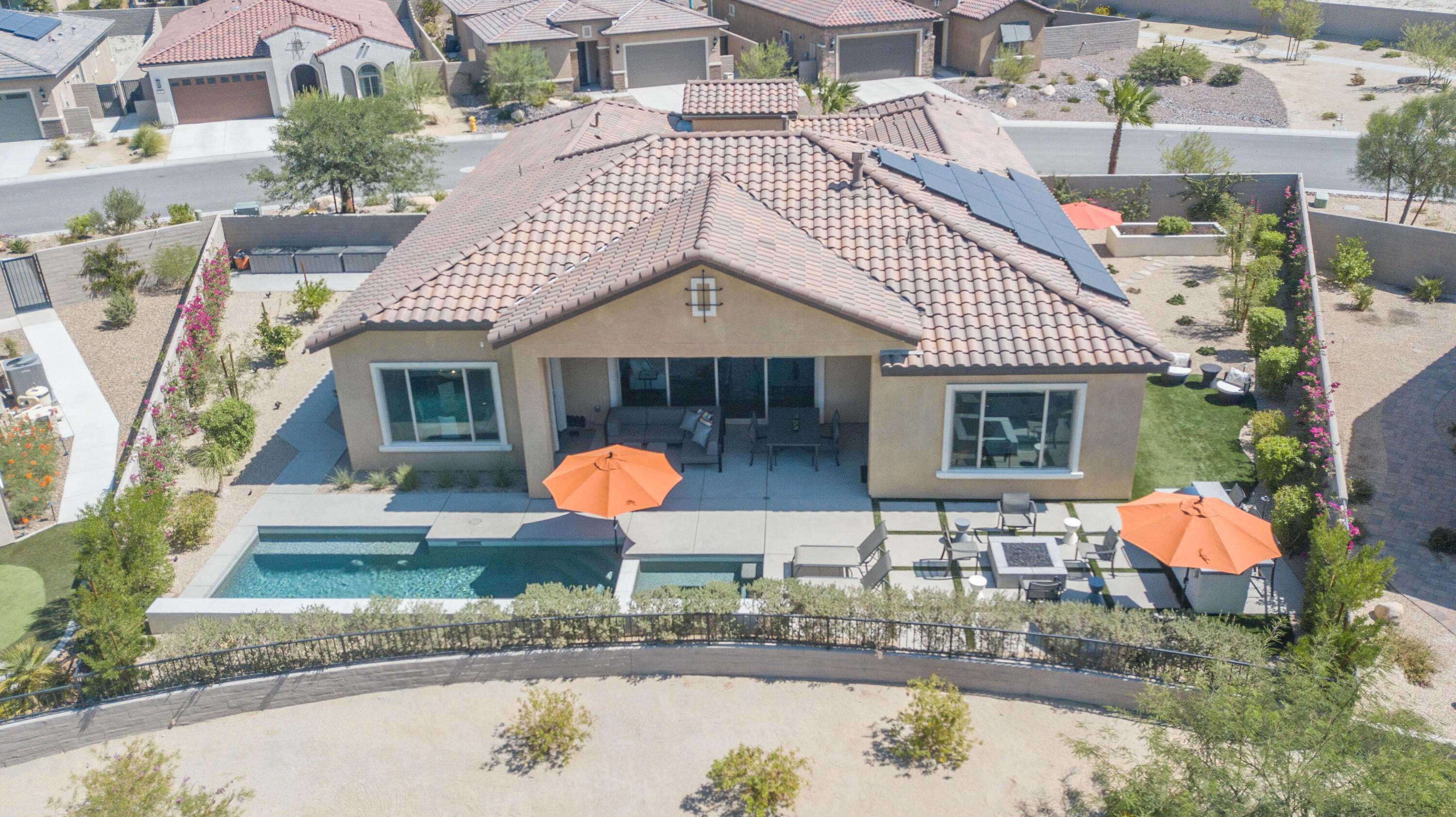 90 Cabernet Rancho Mirage, CA 92270 - Photo 58 of 83 an aerial view of a house