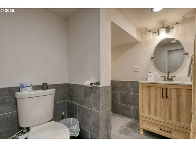 a view of porch with wooden floor