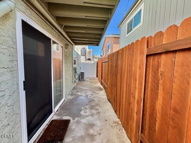 114 Eagle Rock Avenue, Unit ADU Oxnard, CA 93035 - Photo 2 of 10 a view of a back yard from a balcony