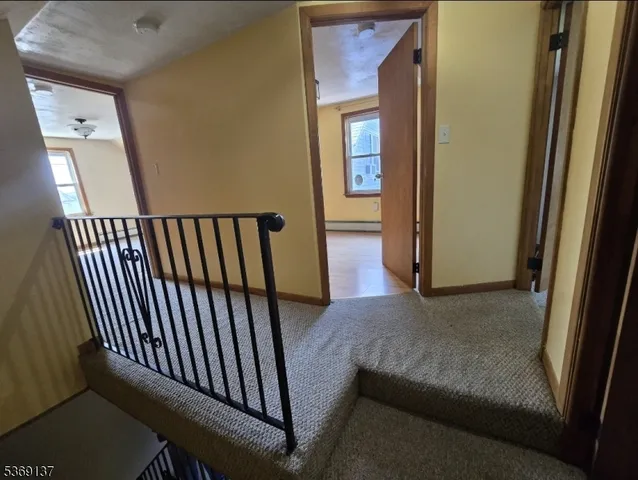 a view of an front door