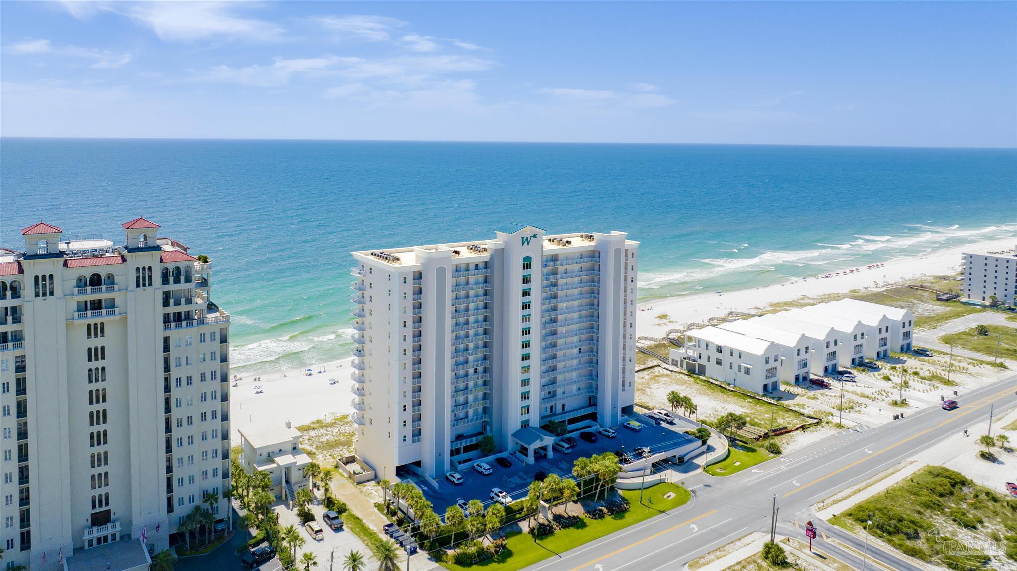 14511 Perdido Key Drive, Unit 408 Perdido Key, FL 32507 - Photo 39 of 43 a view of a city and ocean view