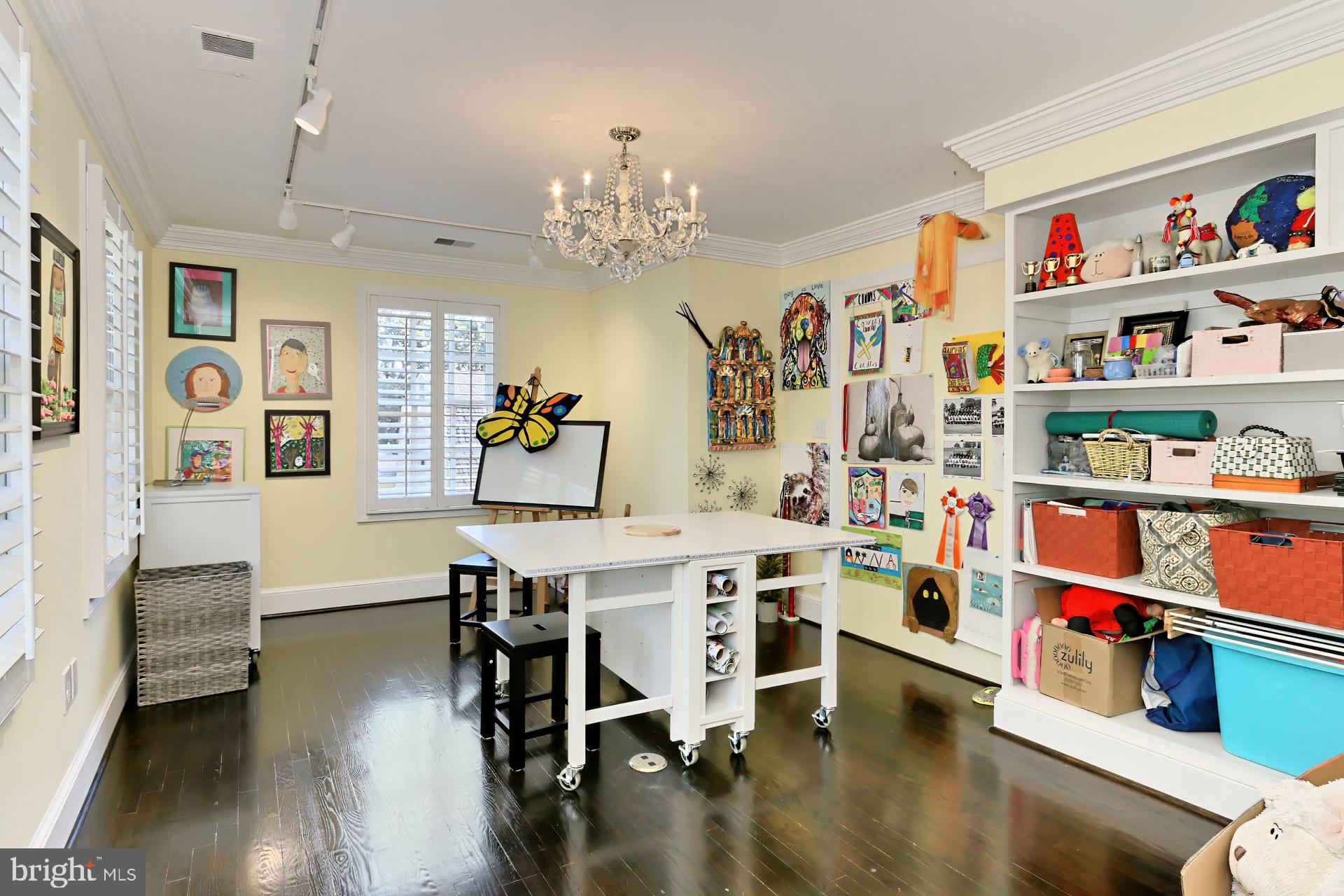 2001 South Arlington Ridge Road Arlington, VA 22202 - Photo 48 of 96 current owner's daughters craft room attached to h