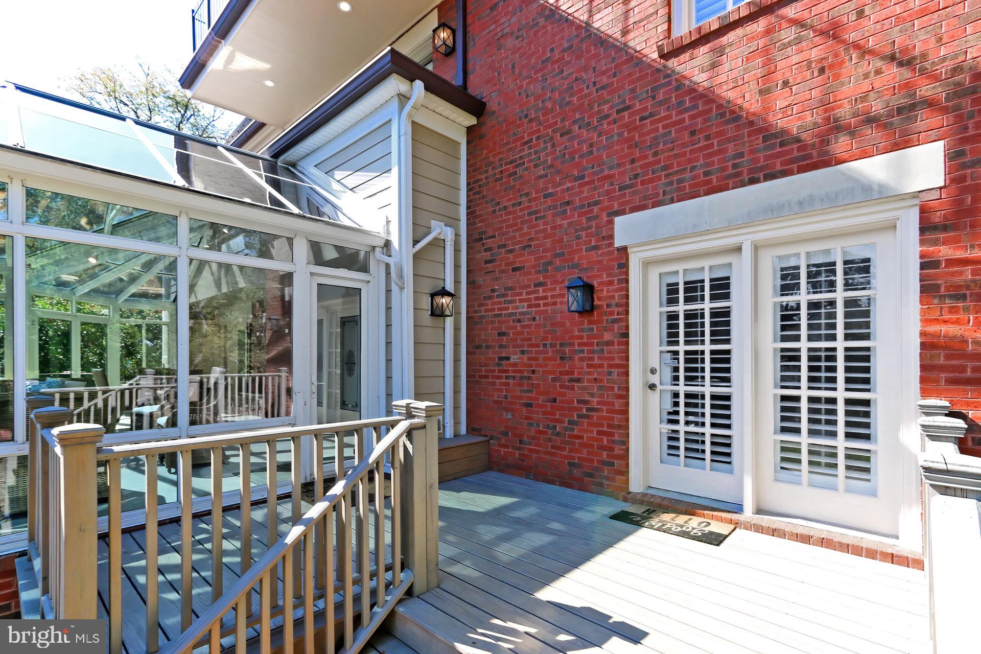 2001 South Arlington Ridge Road Arlington, VA 22202 - Photo 77 of 96 Deck off of in law suite