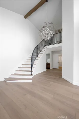 a view of entryway and hall