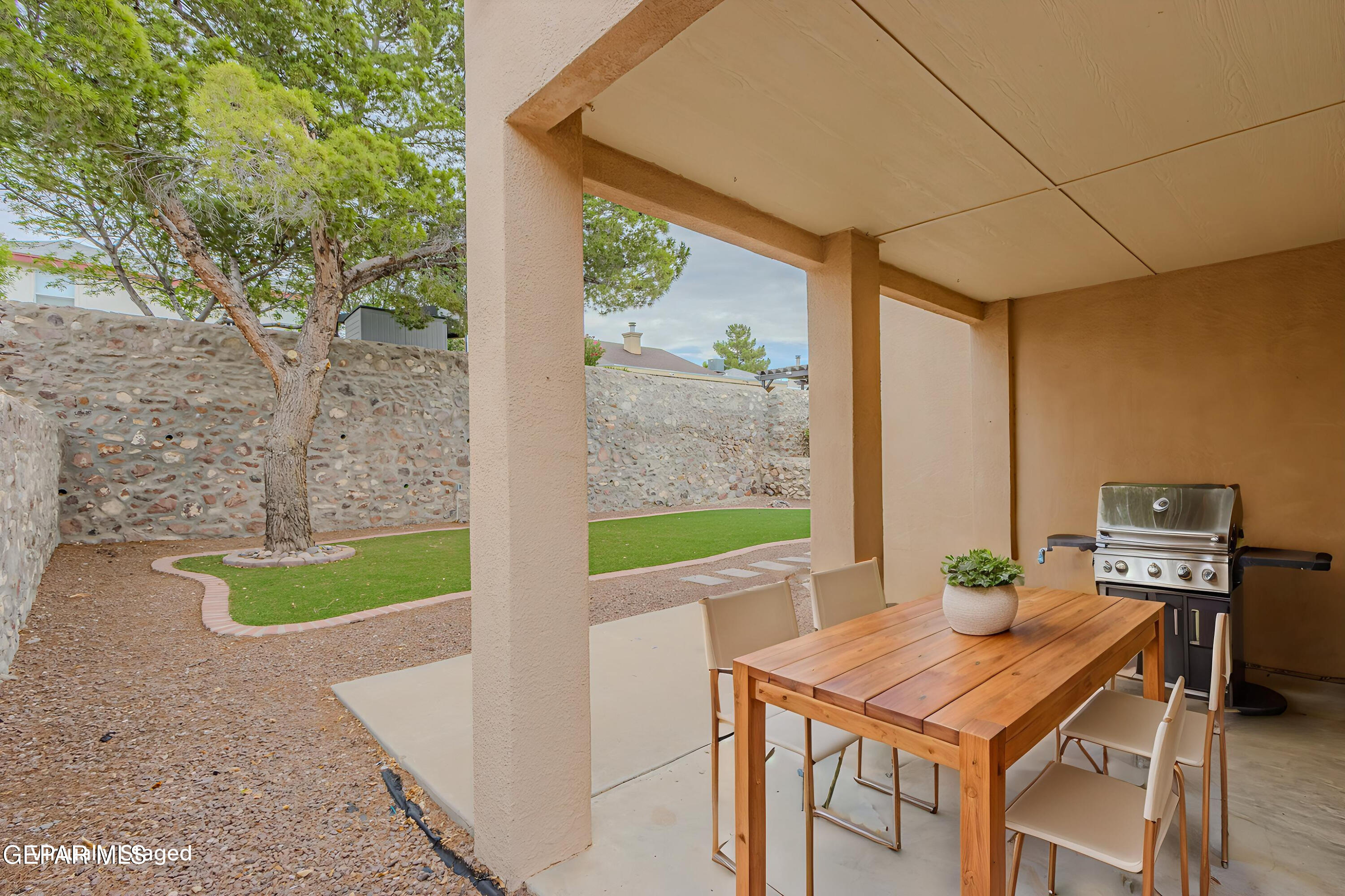 1420 Black Ridge Drive El Paso, TX 79912 - Photo 28 of 34 Virtually Staged Patio