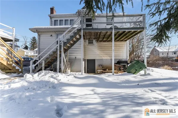a view of a house with a patio