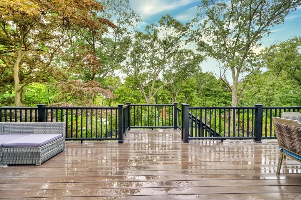 135 Waban Hill Road North Newton, MA 02467 - Photo 29 of 36 a view of a chair and table in the balcony