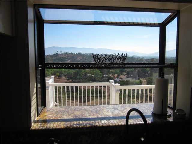 12650 Choctow Ridge Road Valley Center, CA 92082 - Photo 17 of 25 View from kitchen sink