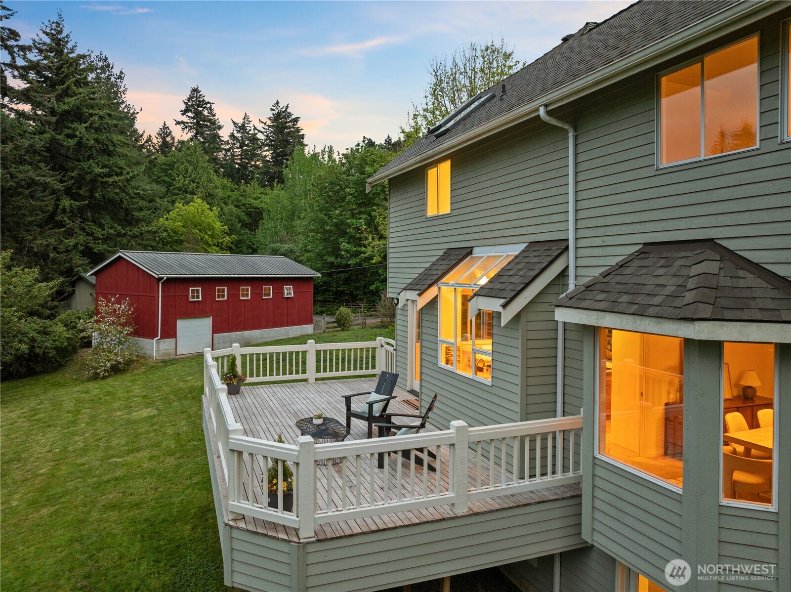 8484 Northeast County Park Road Bainbridge Island, WA 98110 - Photo 35 of 35 a view of front of house with a yard
