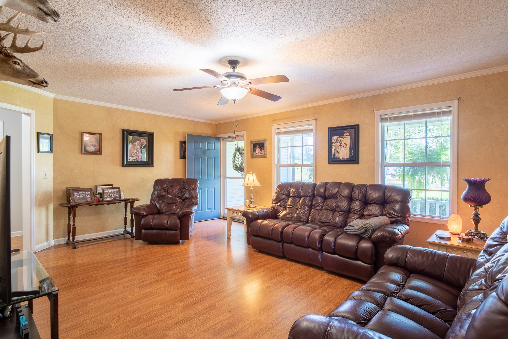 853 Prosser Road Leoma, TN 38468 - Photo 18 of 29 a living room with furniture and a large window