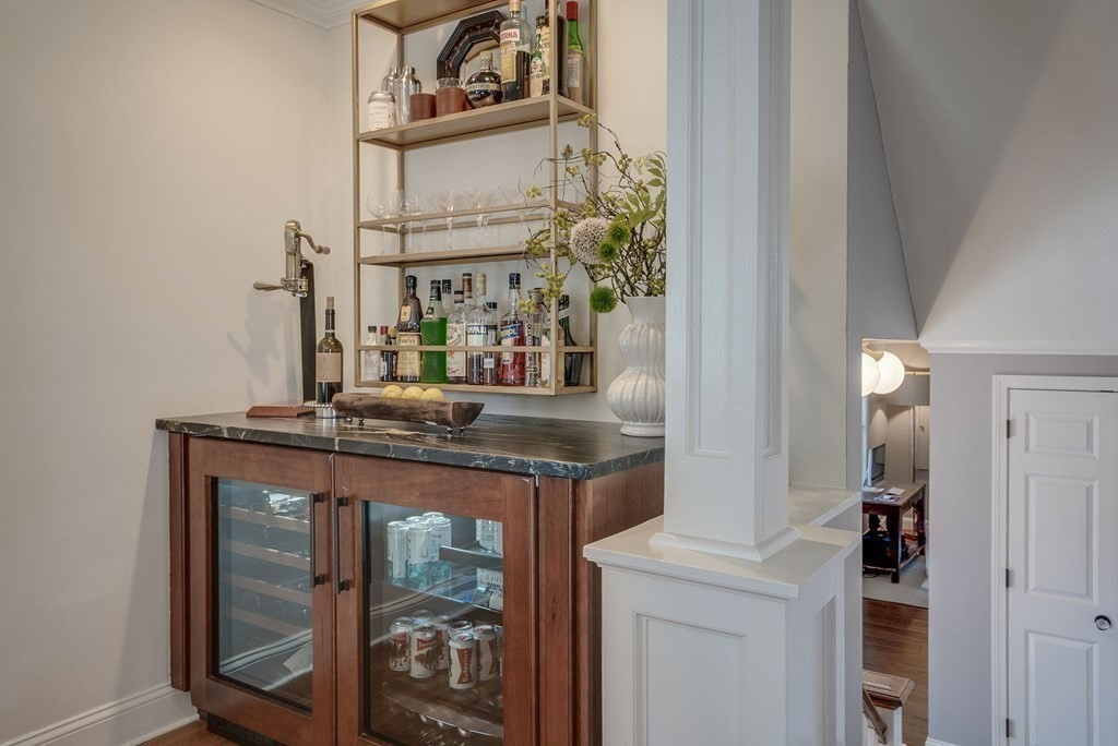 6 Phaeton Circle Andover, MA 01810 - Photo 17 of 42 a hallway with a stove and a mirror