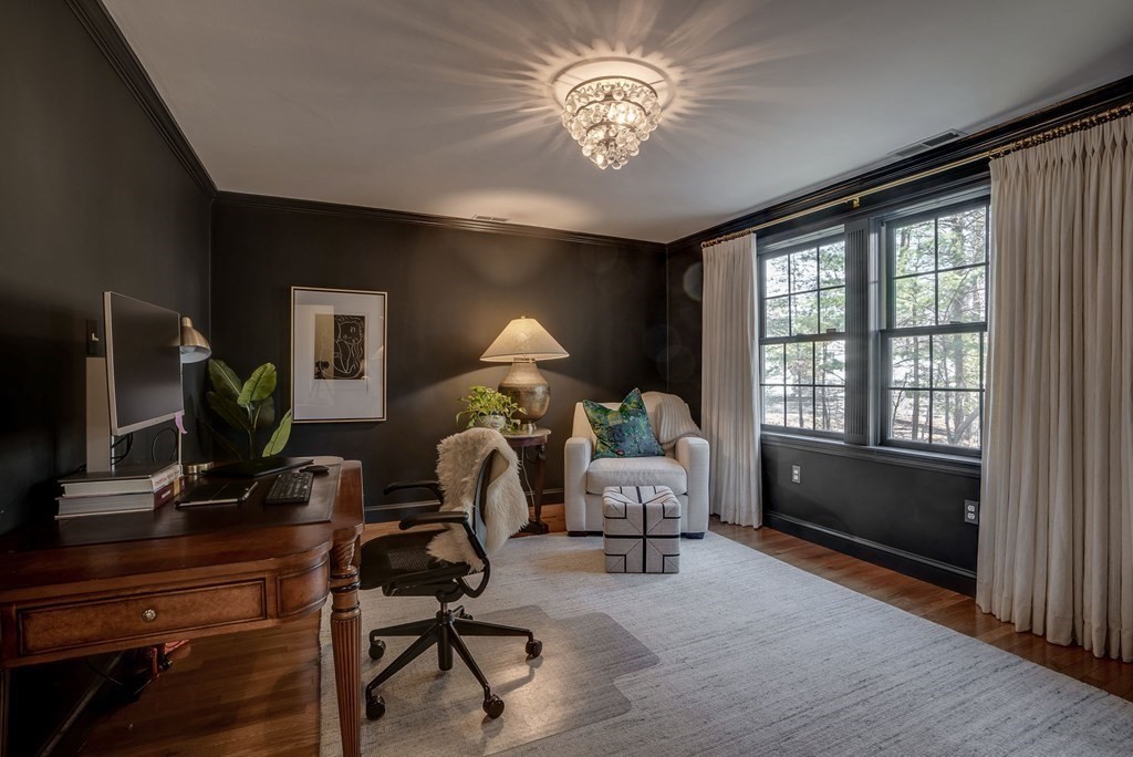6 Phaeton Circle Andover, MA 01810 - Photo 27 of 42 a view of a livingroom with workspace and a window