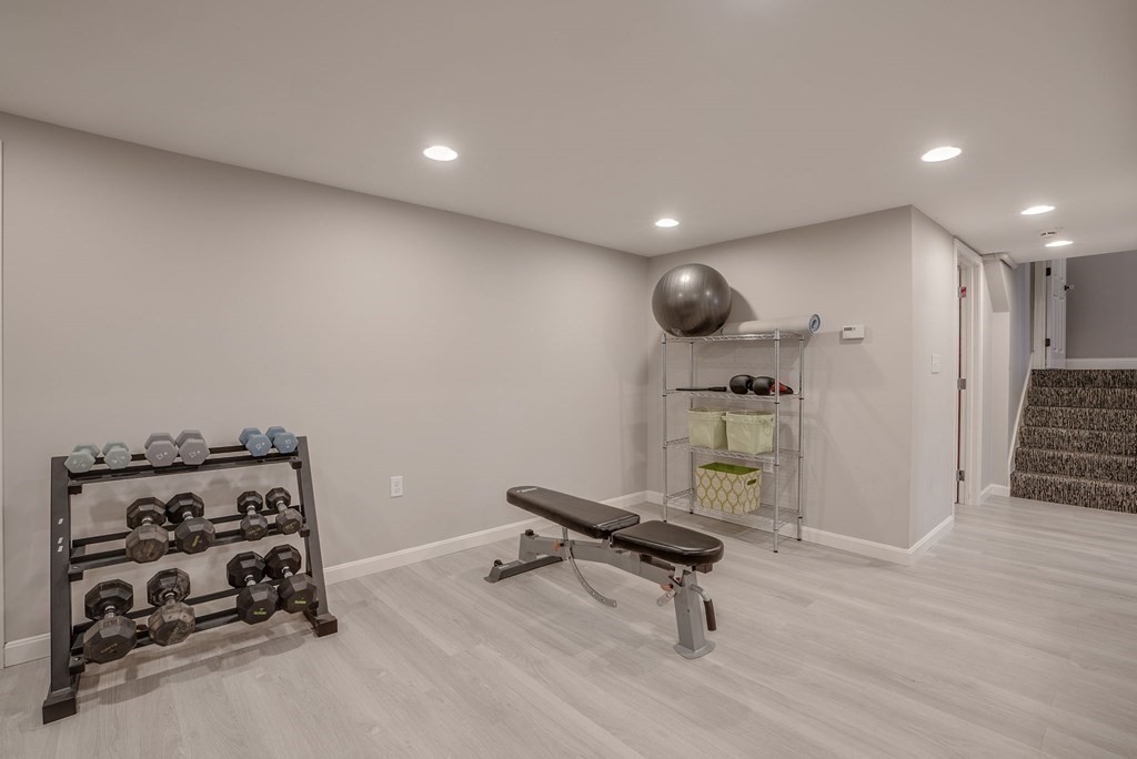 6 Phaeton Circle Andover, MA 01810 - Photo 34 of 42 a view of a room with gym equipment