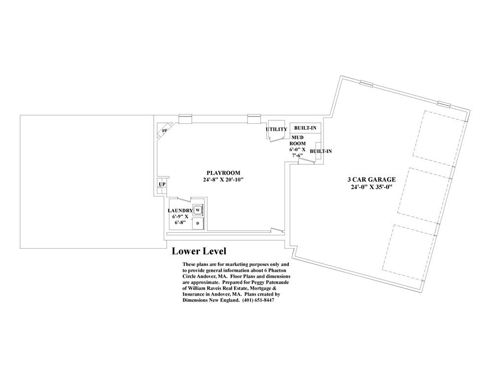 6 Phaeton Circle Andover, MA 01810 - Photo 42 of 42 a picture of a room with a floor plan
