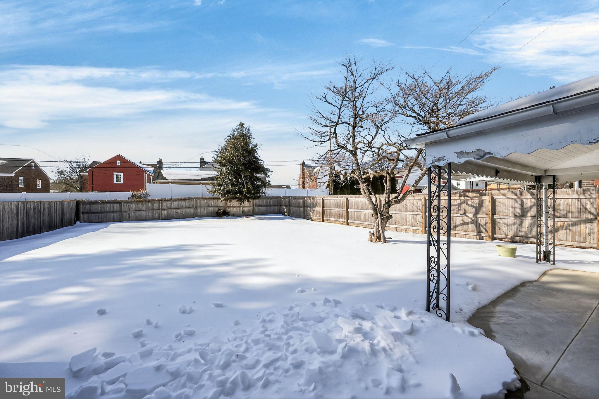7422 Elizabeth Road Elkins Park, PA 19027 - Photo 29 of 35 Fenced in backyard! Great for pets and kids